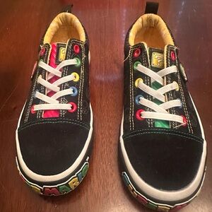 Size 1 Super Mario Colorful Kids Sneakers in great condition